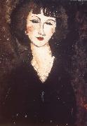 Amedeo Modigliani Girl from Mountmartre Sweden oil painting artist
